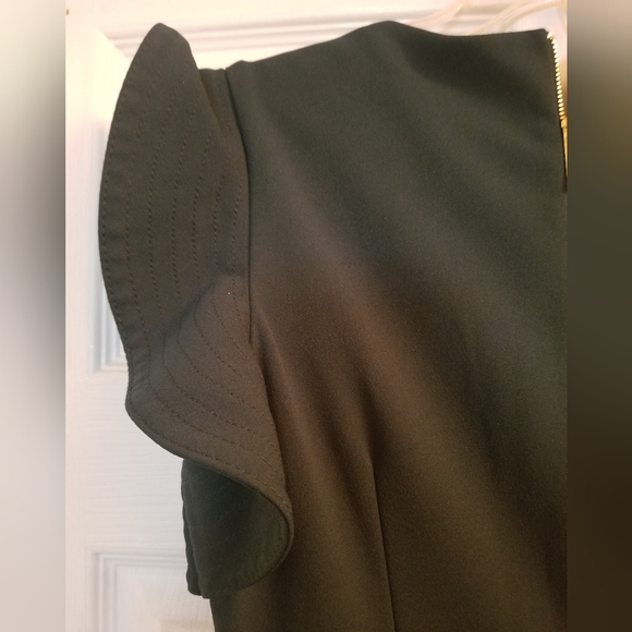 Calvin Klein Dark Green Dress Size 10 - Picture 5 of 5